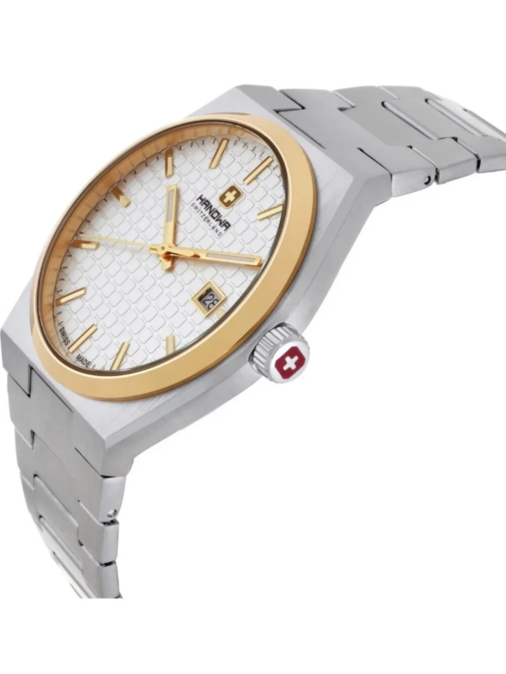 NWT Hanowa Goms Quartz White Dial Men's Watch